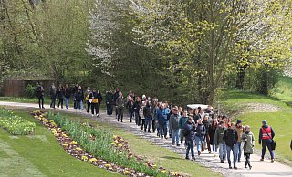 Besonders am Wochenende zum ersten Mai verzeichnet die LGS in Höxter einen großen Besucheransturm. - David Schellenberg