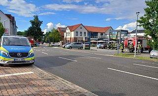 Rund 80 Einsatzkräfte von Feuerwehr, Rettungsdienst und Polizei waren vor Ort. 18 Menschen wurden verletzt. - Foto: Löschgruppe Lahde