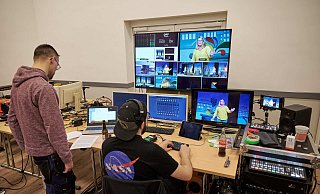 In Steinheim wird am Samstag live aus der Stadthalle gesendet. Wie zu sehen, wurde fleißig geprobt. - Marc Schiegel