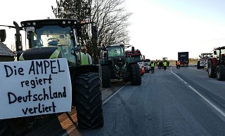 Die Ampel steht in der Kritik. Das wurde auch bei den Protesten der Landwirte deutlich. - Joern spreen-ledebur
