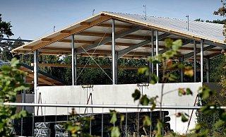 Die Baustelle der SL Riding Ranch an der Brockhagener Straße kurz hinter Isselhorst ist weiterhin stillgelegt. - Andreas Frücht