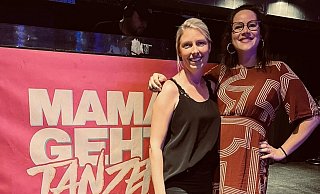 Erfolgreiche Party-Veranstalterinnen: Bauingenieurin Andrea Rücker (l.) und Sozialarbeiterin Anna Schumacher. - privat