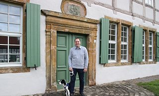 Jan-Nikolas Döllinger, Leiter des Werburg-Museums, hat für das zweite Halbjahr einiges geplant. - Britta Bohnenkamp-Schmidt