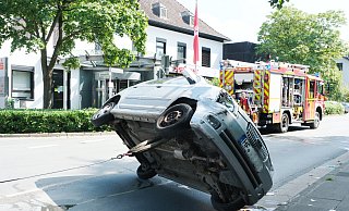 Der Fahrer dieses Kia konnte einem ausparkenden Golf nicht mehr ausweichen. - Ulf Hanke