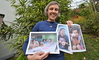 Linda Lessmeier hat die Kinderhilfe Thailand im Jahr 2005 gegründet. Mittlerweile ist viel Hilfe geleistet worden. In einem neuen Projekt ist ein Reisacker angelegt worden und es gibt ein "Wash-Training", in dem es um Hygiene und Sauberkeit geht. - Karin Prignitz