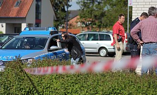 Gemeinsam mit seinem Stiefsohn überfiel Jörg R. 2015 die Volksbank in Kutenhausen. - Alex Lehn (Archiv)