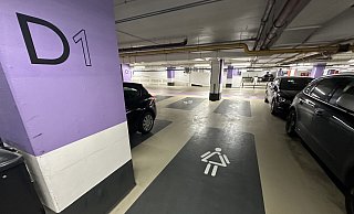 In der Tiefgarage Königsplatz werden 24 Frauenparkplätze angeboten. Vor der Sanierung gab es ein sogenanntes Frauendeck mit 167 Plätzen. - Mareike Gröneweg
