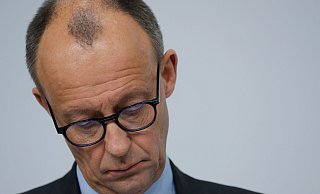 Friedrich Merz bei einer Pressekonferenz in Berlin. - Odd ANDERSEN / AFP