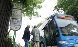 In Bünde sind in den kommenden Tagen deutlich weniger Busse unterwegs, weil einige Linien ausfallen. - Patrick Menzel