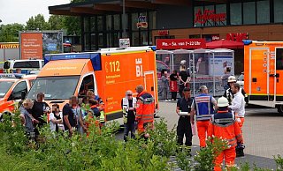 Mehrere Verletzte. Feuerwehreinsatz in Bielefelder Supermarkt. - Paul Brinkmann