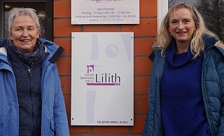 Mechthild Beckmann (l.) und Bernadette Fischer von der Frauenberatungsstelle Lilith. - frbcqdytdq