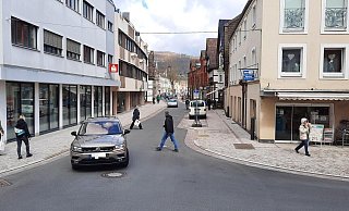 Kleine Straße, große Diskussion, die Nicolaistraße in Höxter. - David Schellenberg