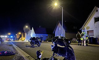 Ein Anwohner (58) wurde bei dem mutmaßlichen Rennen in Hiddenhausen getötet. - Christian Müller/Westfalennews/dpa