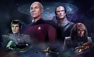 Mit bekannten Gesichtern aus dem Star Trek-Universum spielen wir unsere Fraktion. - Paradox Interactive
