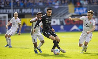 Raphael Obermair ist beim SC Paderborn ein wichtiger Dauerbrenner. - IMAGO/Moritz Müller