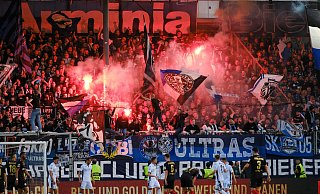 Arminia Bielefeld spielt in der Relegation gegen den SV Wehen Wiesbaden. - Andreas Zobe
