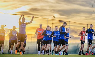 Der SC Paderborn absolvierte im vergangenen Januar ein Trainingslager im spanischen Roldán. Und auch in diesem Winter könnte es wieder auf die iberische Halbinsel gehen. - Besim Mazhiqi