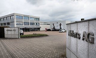 Bei Ahlers in Herford-Elverdissen wird sich voraussichtlich bis Ende Juni entscheiden, wie und ob es für die 400 von den Insolvenzen betroffenen MItarbeiter weitergeht. Bis dahin beziehen sie Insolvenzgeld. - Frank-Michael Kiel-Steinkamp