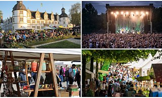Bierfest, Open-Air-Konzert, Keramikmarkt oder das Internationale Fest der Begegnung: Im Paderborner Schlosspark ist in diesem Jahr wieder einiges los. - SLG (2)/Wohlsein/Thorsten Hennig