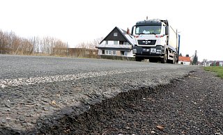 Die Neuenkirchener Straße soll schon bald wieder freigegeben werden. - Andreas Sundermeier
