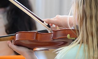Die Städtische Musikschule in Paderborn hat ihren Sitz am Gierswall. - dpa