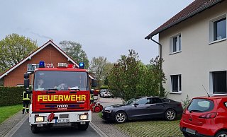 Beim Eintreffen der Feuerwehr war niemand mehr in der betroffenen Wohnung. - Feuerwehr Bad Wünnenberg