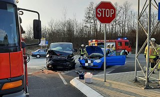 Schon wieder gab es einen Unfall an der Kreuzung des Autobahnzubringers 44 und der Bundesstraße 252. - Dieter Scholz