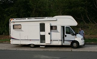 Der Eigentümer des Wohnmobils hofft auf Hinweise zum Diebstahl. - Marcel Herklotz