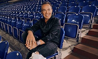 Thomas Hagedorn spricht über seine Tätigkeit als Sponsor beim Fußball-Oberligisten FC Gütersloh. - andra photography