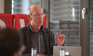 Peter Gärner, Vorsitzender der Gewerkschaft Erziehung und Wissenschaft im Kreis Herford - Björn Kenter