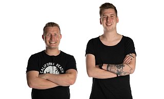 DJ Robin (r.) & Schürze sind am Freitag zu Gast im Go Parc. - Paul Pasytsch