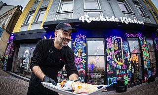 Inhaber Rachid Daoud eröffnet wieder. - Mike-Dennis Mller / www.mdm.photo