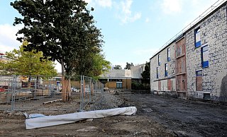 Eine Baustelle folgt am Ravensberger Gymnasium Herford auf die nächste. - Frank-Michael Kiel-Steinkamp