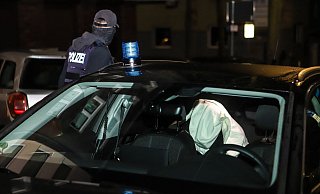 Ein im nordrhein-westfälischen Hagen verhafteter Mann. - Alex Talash/AFP