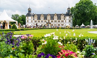 Im Park von Schloß Neuhaus sollen auch beim diesjährigen Schlosssommers wieder viele Feste gefeiert werden. - Thorsten Hennig