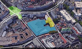Sowohl das Jahnplatzforum als auch das Krastadt-Areal geheören der Zamberk Real Estates Ventures und dem Immobilienentwickler Philipp Freiherr von Bechtolsheim. - ZAMBERK REAL ESTATE VENTURES