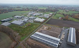 Die Stadt Rahden möchte angrenzend an das Gewerbegebiet Rahden-Süd westlich der Bundesstraße 239 weiteres Gewerbeland entwickeln. Das lehnt die Bezirksregierung Detmold ab. - Torsten Hagemann