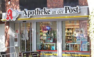 in dieser Apotheke ist eine offenbar giftige und explosive Chemikalie gefunden worden. - Ulf Hanke
