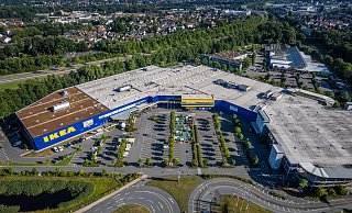 Ikea wird unter anderem fast 1.600 Module für eine große Photovoltaik-Anlage installieren. - Mike-Dennis Müller Ikea wird unter anderem fast 1.600 Module für eine große Photovoltaik-Anlage installieren. - Mike-Dennis Müller