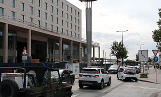 Die Einspurigkeit im Bereich des Bahnhofs wird auch weiterhin bestehen bleiben. - Holger Kosbab