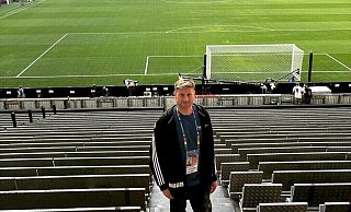 Der Paderborner Stefan Woischner ist Fan-Botschafter für die Deutsche Nationalmannschaft bei der Europameisterschaft. - Stefan Woischner