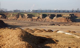 Die Kiesgrube im Stadtteil Blessem. - picture alliance/dpa