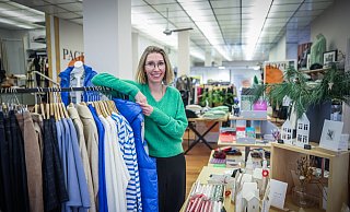 Der Modeladen "Pagenberg Concept Store" von Monique Plönnings läuft gut. Sie will sogar noch ein neues Geschäft in Heepen eröffnen, aber mit anderem Schwerpunkt. - Sarah Jonek