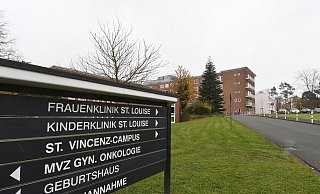 Auch die St. Louise Kinderklinik in Paderborn wird derzeit wie viele andere Krankenhäuser von einer massiven Infektionswelle getroffen. - Lena Henning