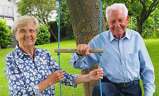 Maria und Georg Müller blicken auf ein gemeinsames erfülltes Leben zurück. - Josef Köhne