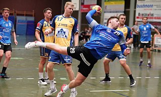 Die Handballer des TuS Brake und sein Kreisläufer Rene Lorge werden in der nächsten Saison in der Oberliga antreten. - Peter Unger