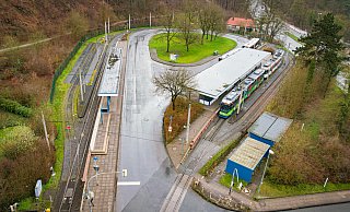 Die Stadtbahn soll über die Endstation Senne hinaus bis Sennestadt verlängert werden. Doch dafür werden Privatgrundstücke gebraucht. - Mike-Dennis Müller / www.mdm.photo