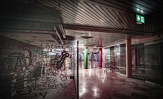 Vor allem in den hinteren Bereichen der Tunnelpassage haben die Schmierereien zugenommen. - Mike-Dennis Mller / www.mdm.photo