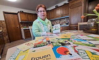 Die Everserin Gaby Beckmann gibt ihr Amt als Vorsitzende der Landfrauen im Kreis Höxter ab – mit Wehmut und vielen Erinnerungen an die vergangenen 13 Jahre. - Madita Schellenberg