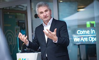 Wirtschaftsminister Pinkwart (FDP). - Sarah Jonek Fotografie